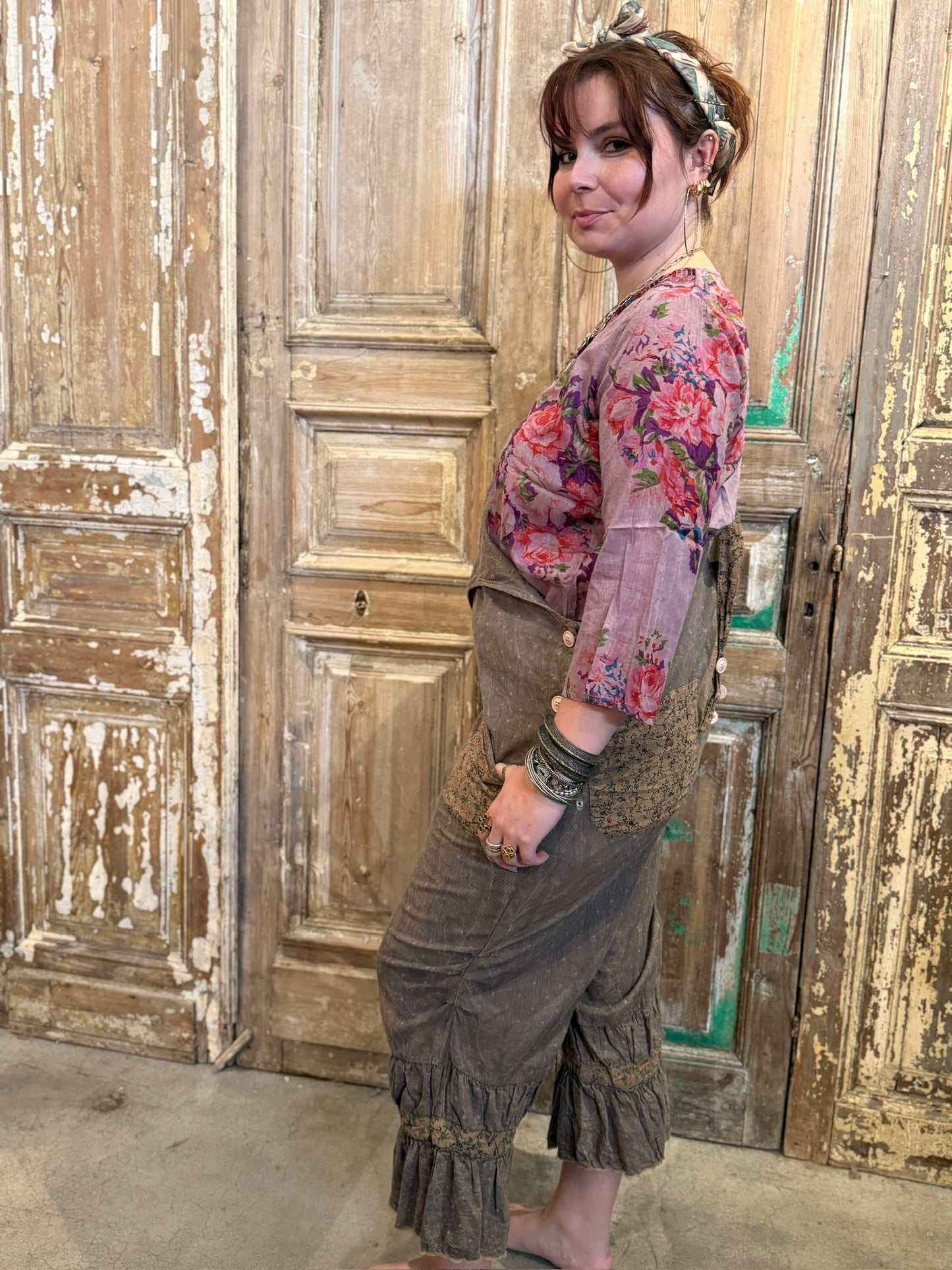 Aztec Floral Blouse