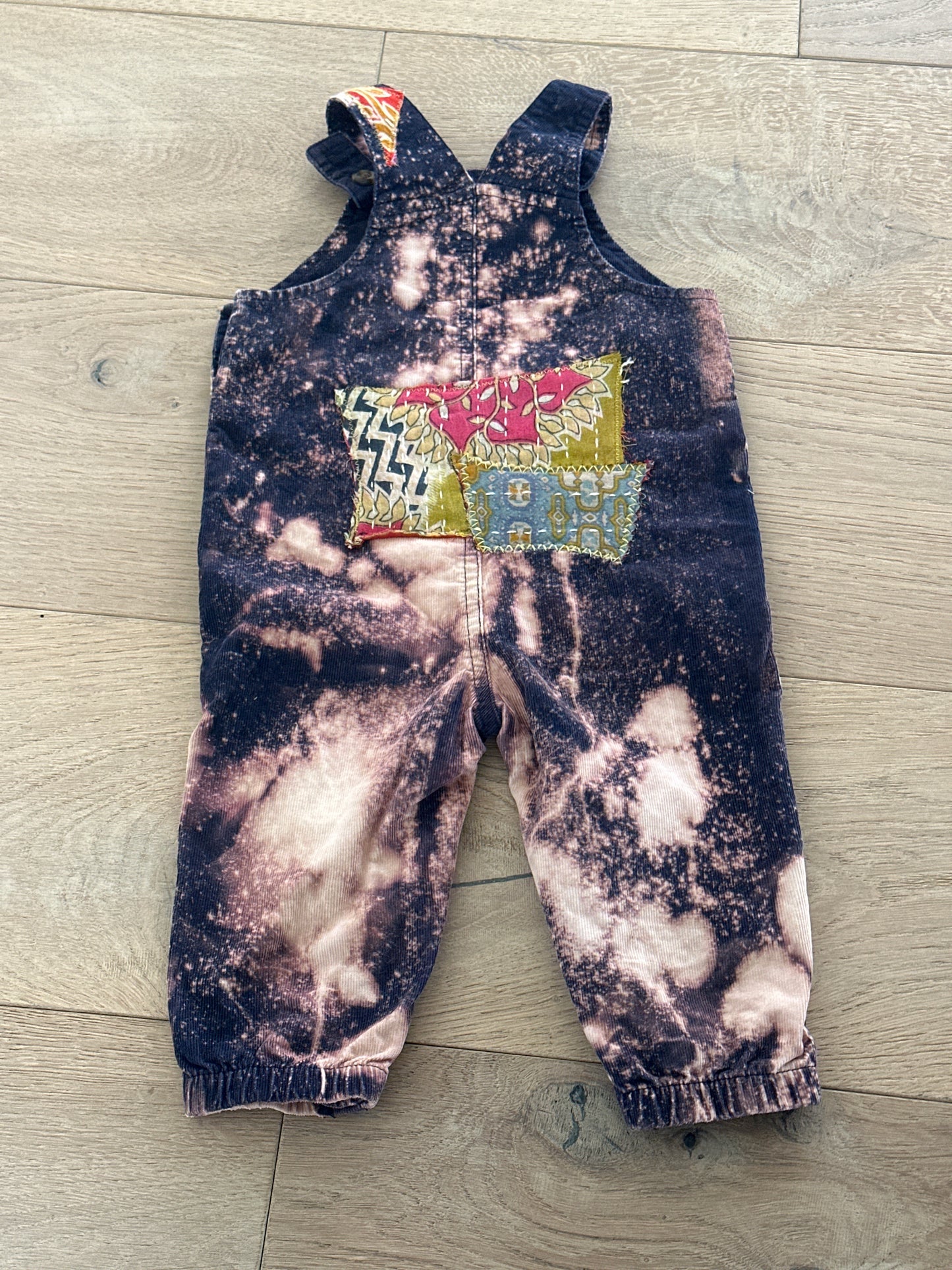 6-9m Up Cycled Overalls