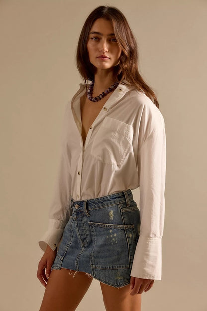 Dolly Denim Mini Skirt