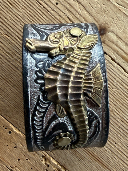 Brown Leather Cuffs