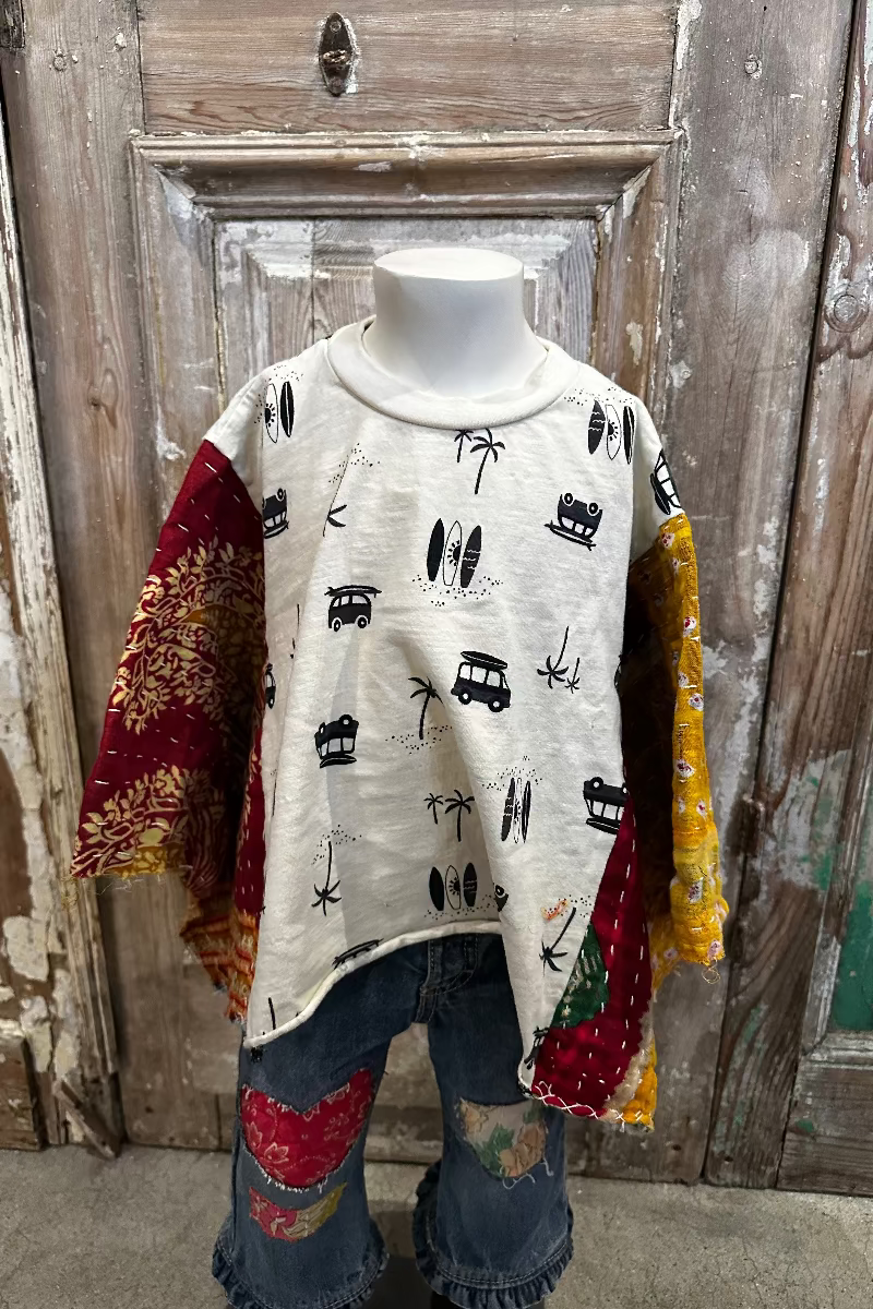 2T Surfer Poncho