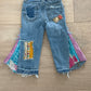 12-18m Up Cycled Kids Bell Bottoms