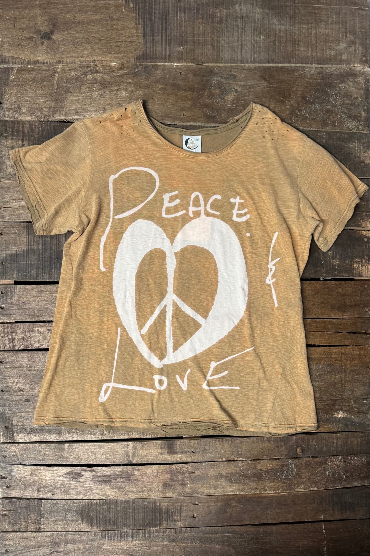 Moon Dance Tee-Peace & Love