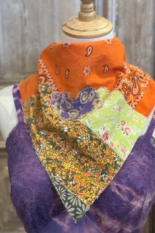 Up Cycled Kantha Bandanas