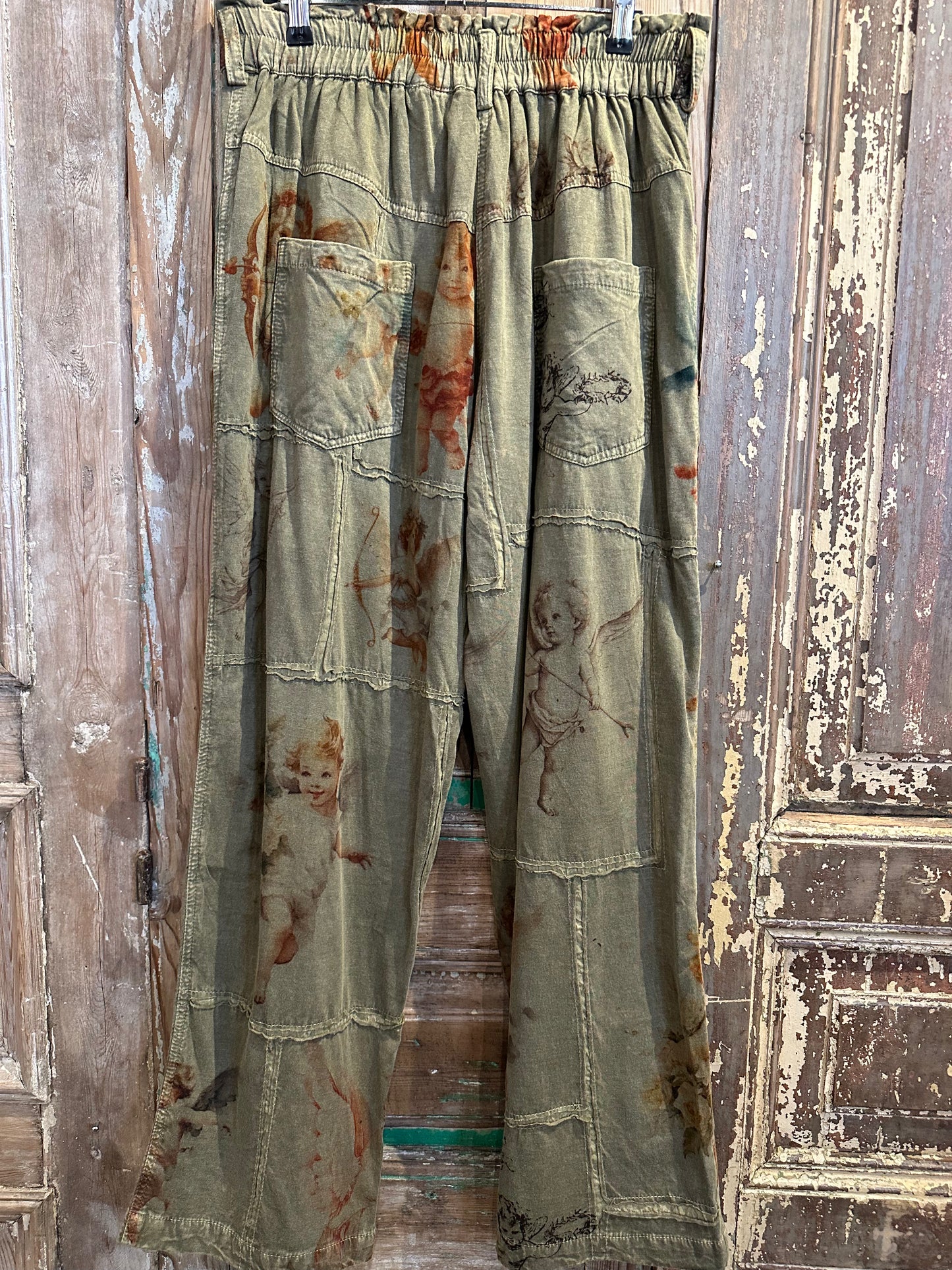 Angel Patchwork Pants