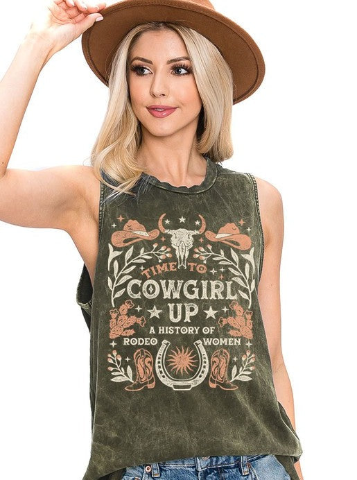 Time To Cowgirl Tank