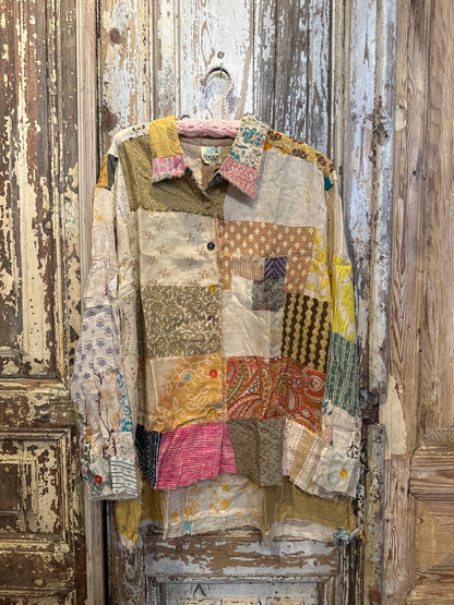 Patchwork Sunrise Top JG-172