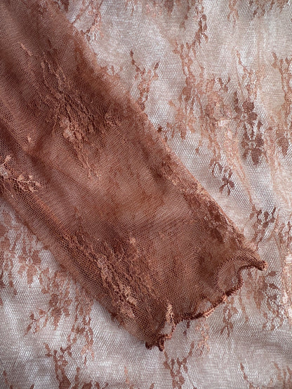 Sheer Lace Top-9967