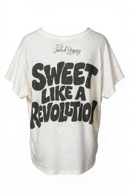 Worn & Weathered Tee - Berry Sweet