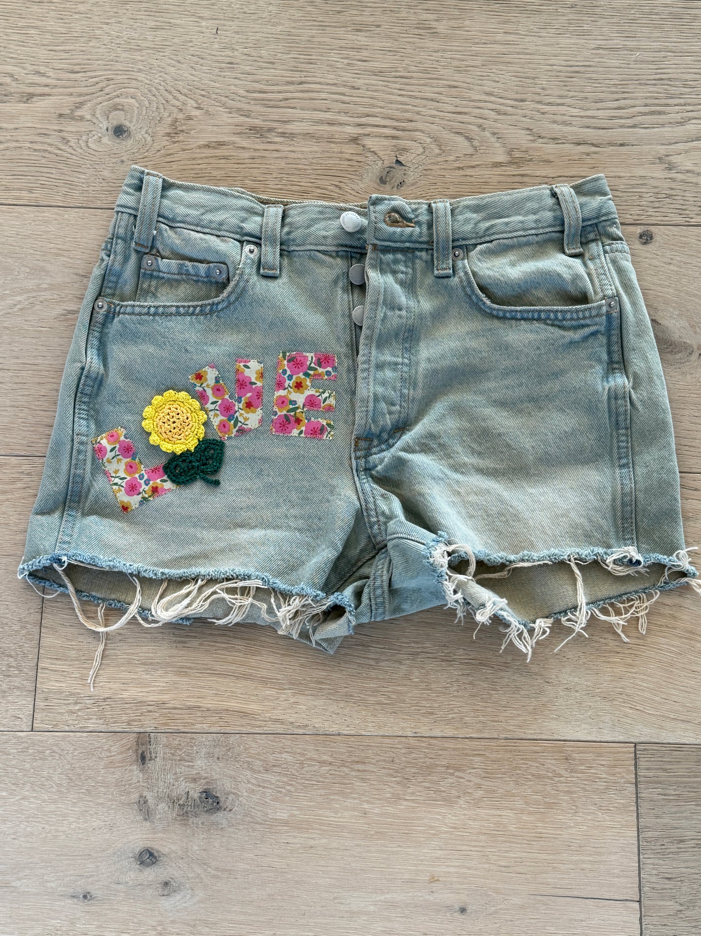 Size 4 Love Shorts