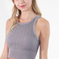 Cable Highneck Cami-9905