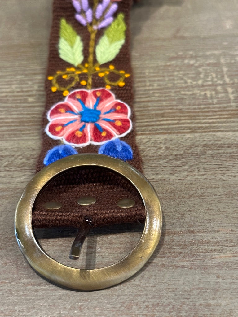 Peruvian Embroidered Belt