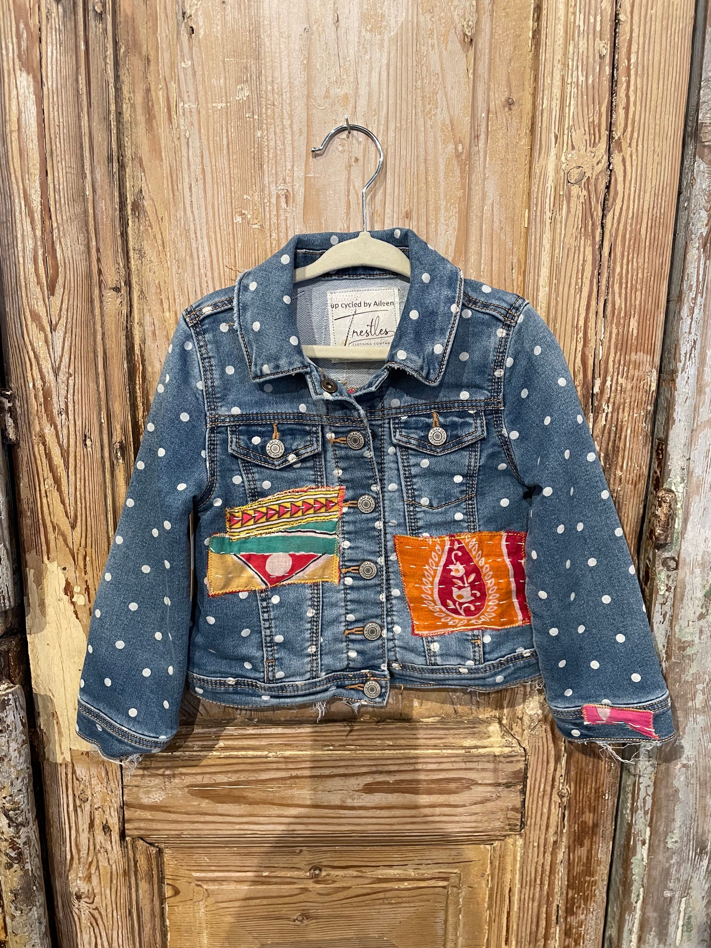 2T Love Kantha Denim Jacket