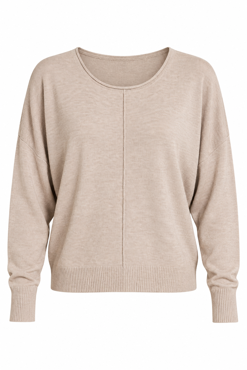 Short Center Seam Sweater-9874