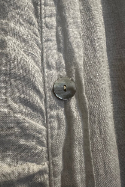 Side Button Asymetrical Skirt