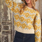 Happy Yellow Flower Sweater