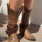 Tooled Boot Belt