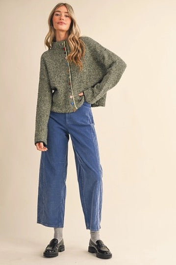 Buttons Sweater