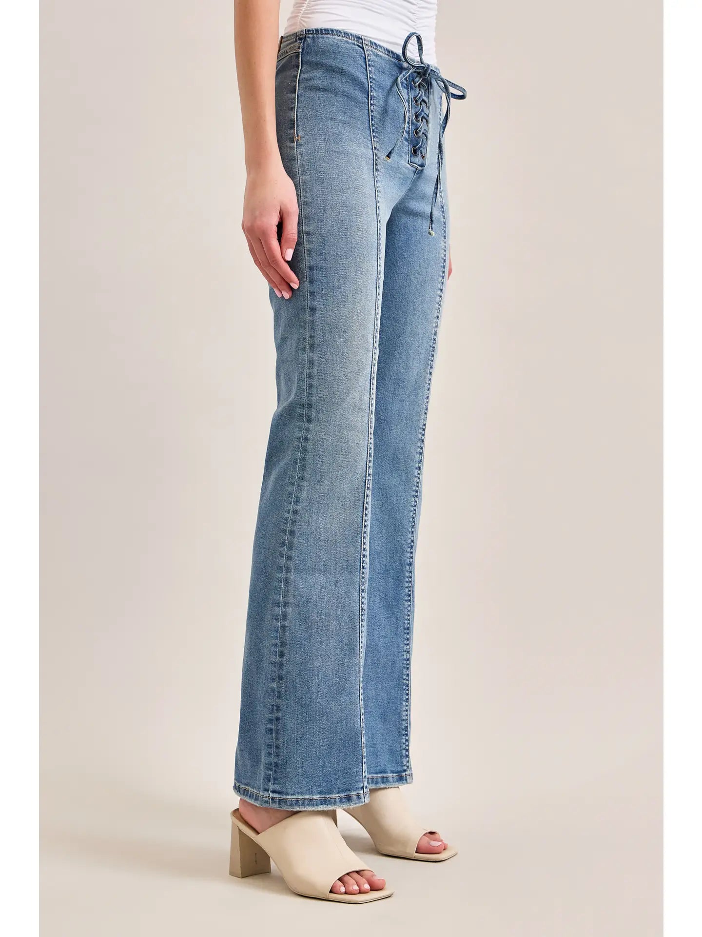 70's Lace Up