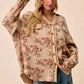 Floral Thermal Shacket