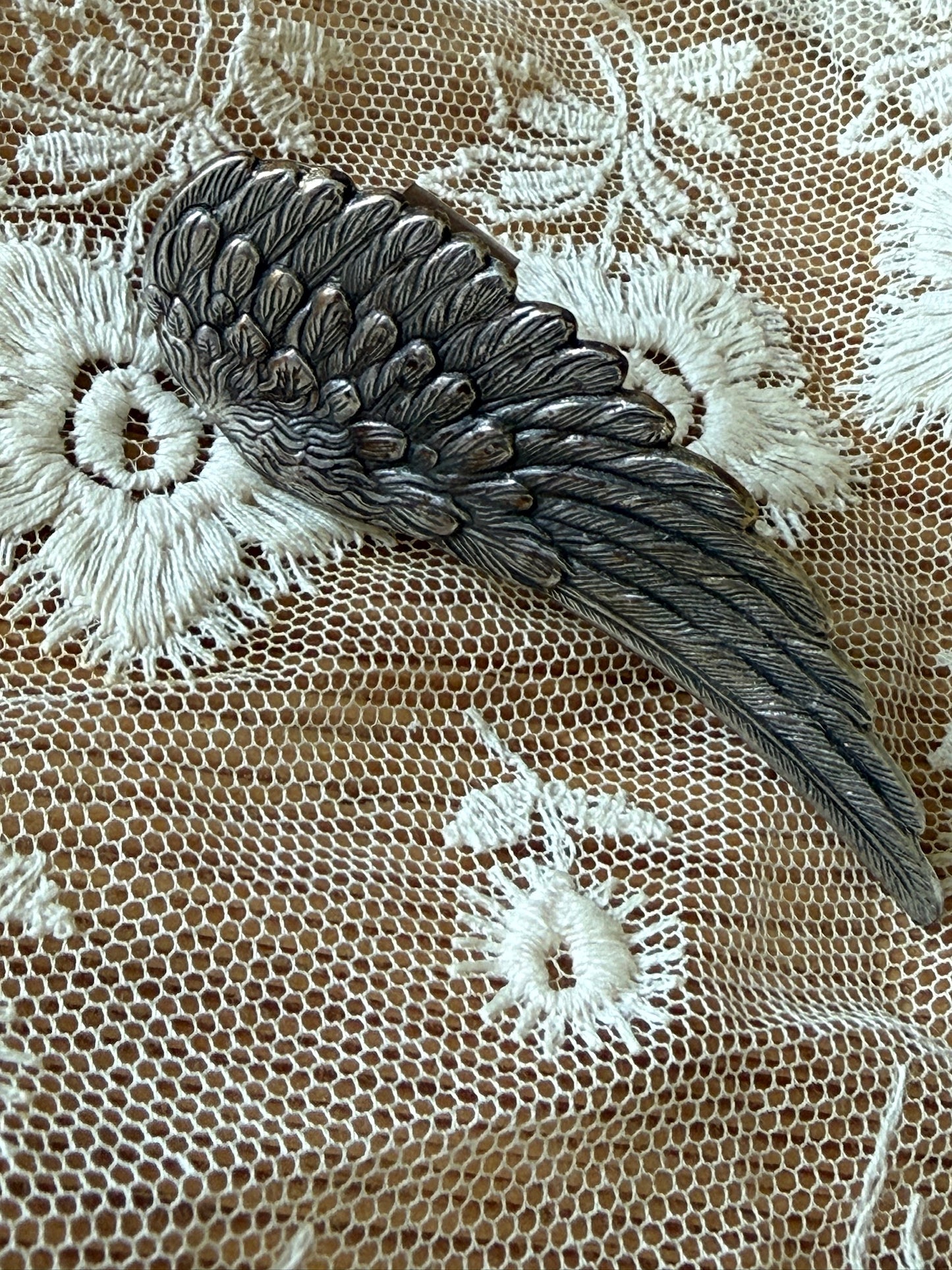 Silver Scarf Slides