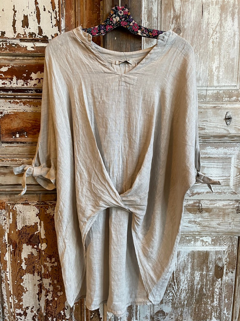 Hi Lo Linen Top