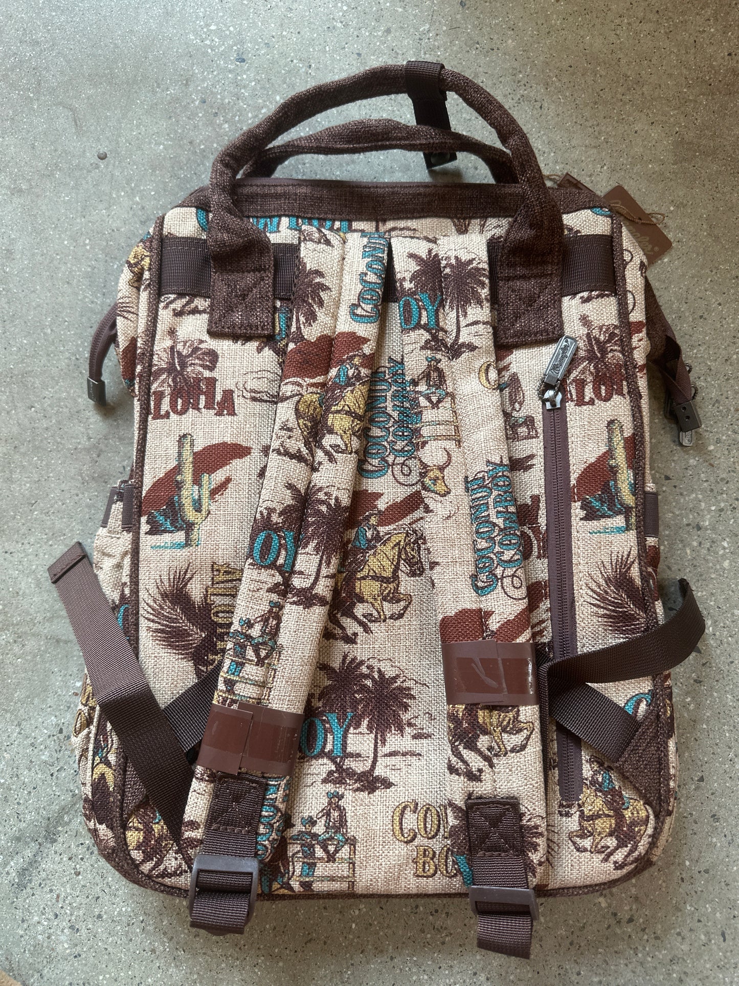 Retro Cowboy Backpack