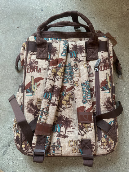 Retro Cowboy Backpack