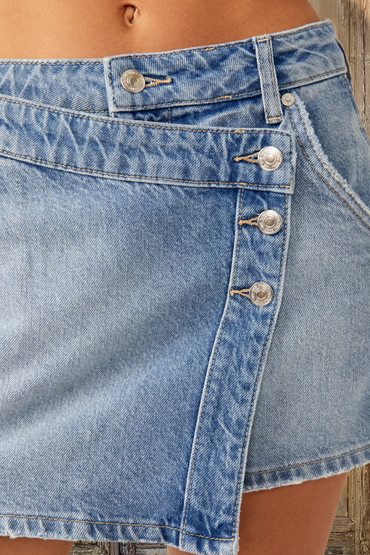 Wynne Denim Skirt