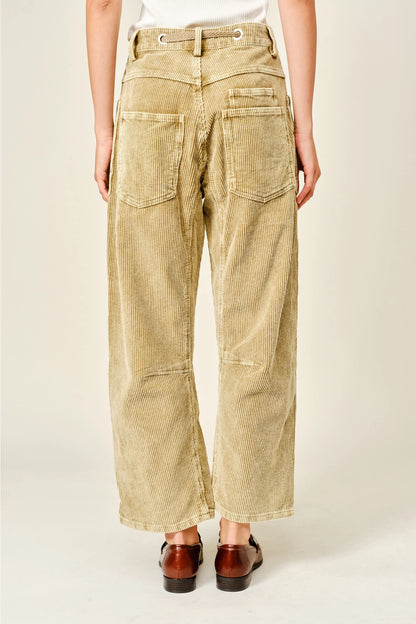 Corduroy Barrel Pants