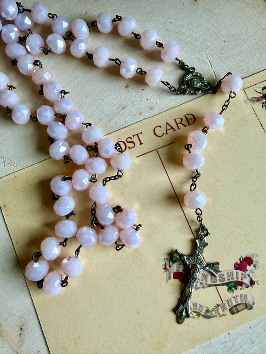 Pink Shimmer Rosary