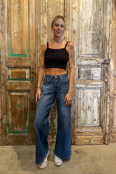 Wide Leg Jeans-9828