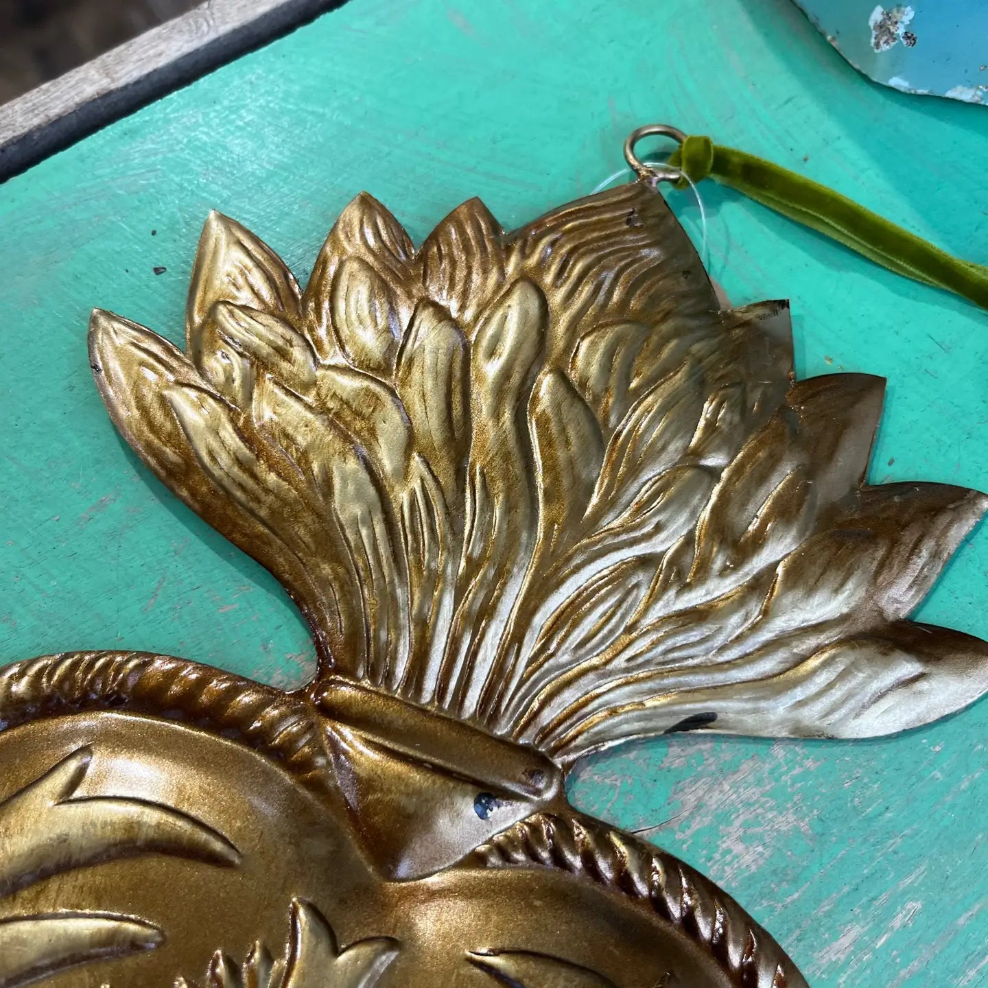 Jesus Mary Hollow Heart Ornaments