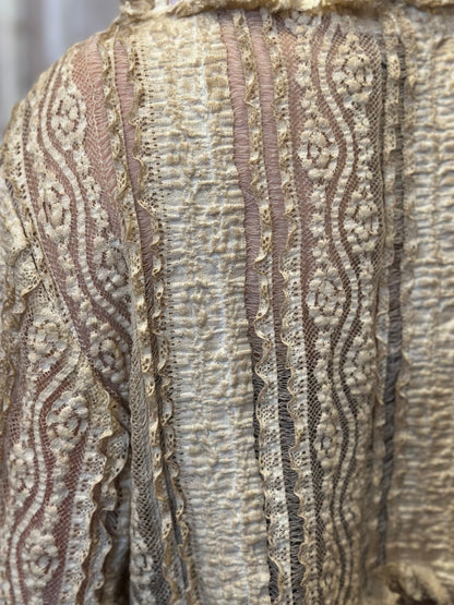 Ruffle Neck Jacket