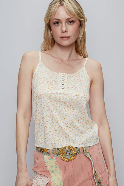 Dainty Floral Tank