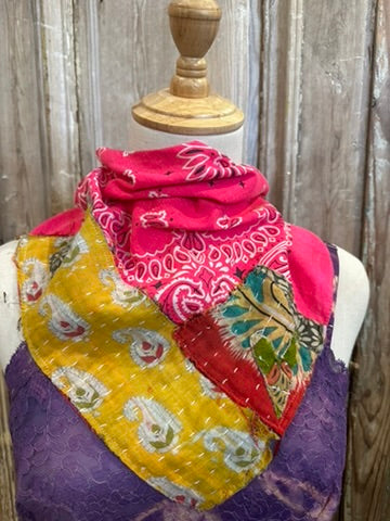 Up Cycled Kantha Bandanas