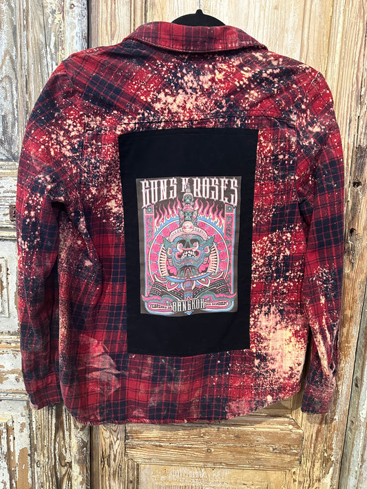 Medium Rockband Flannel-9924