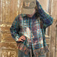 Large Ruffled Flannel