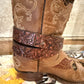 Tooled Boot Belt