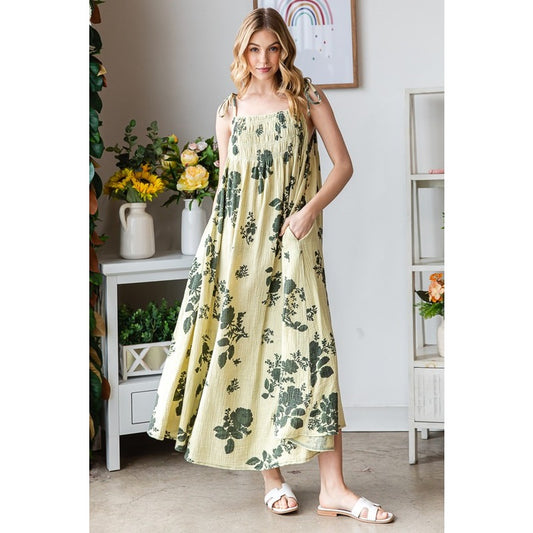 Floral Gauze Dress