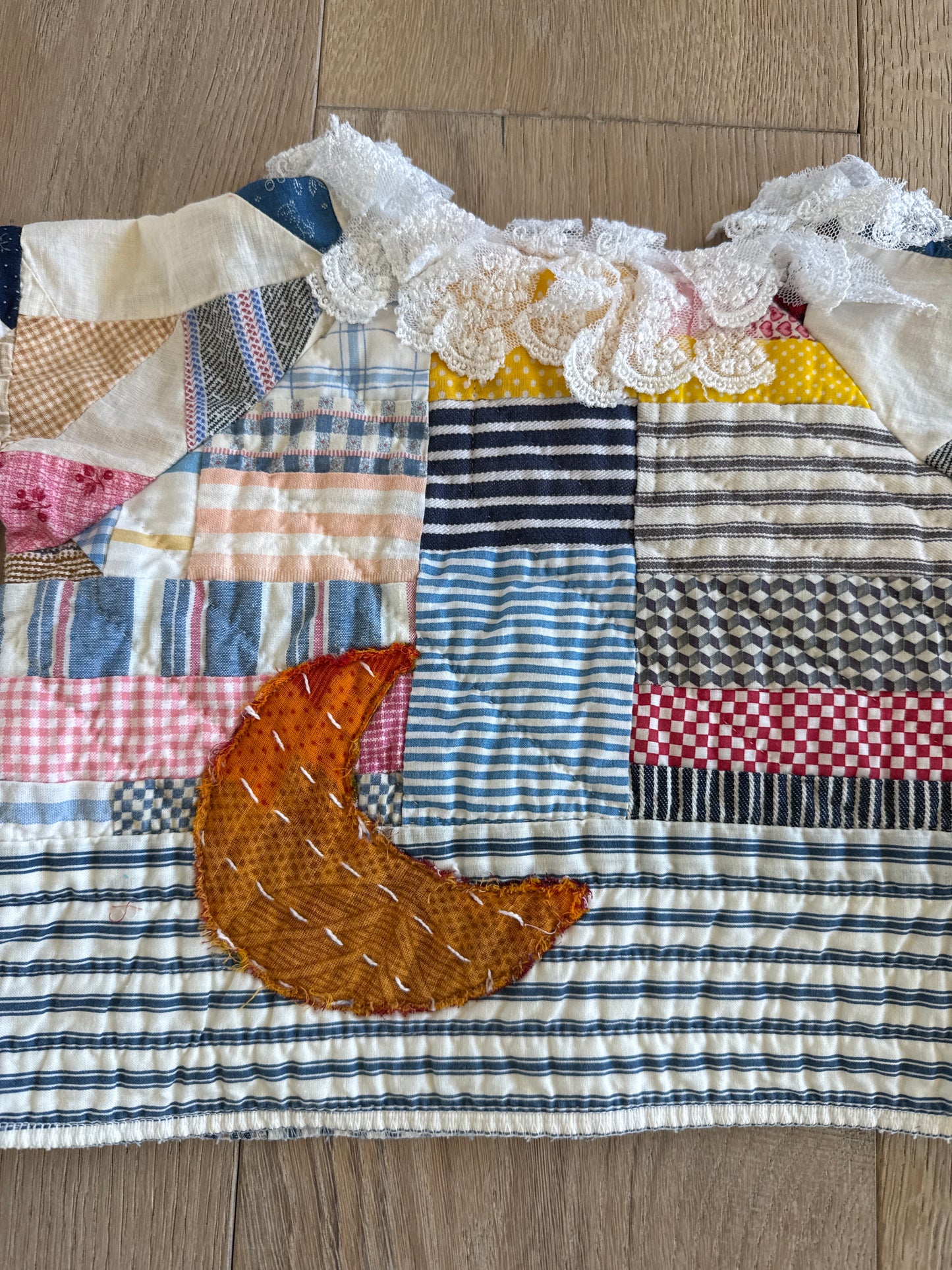 Quilted Remnant Baby Jacket