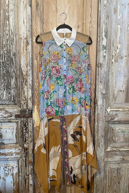 Crafted Bird Maxi Shirt