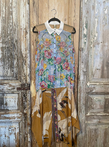 Crafted Bird Maxi Shirt