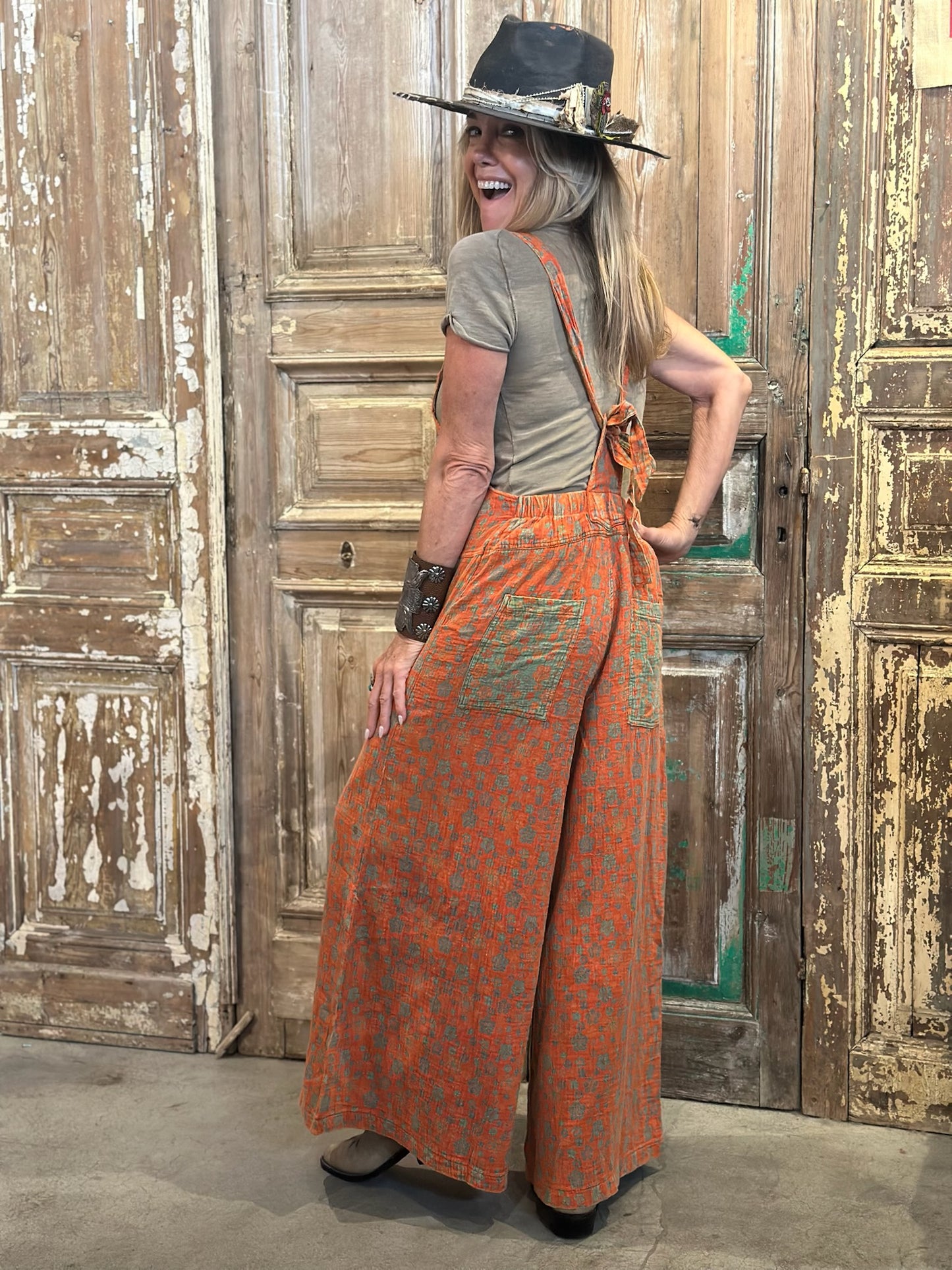 Happy Flower Overalls