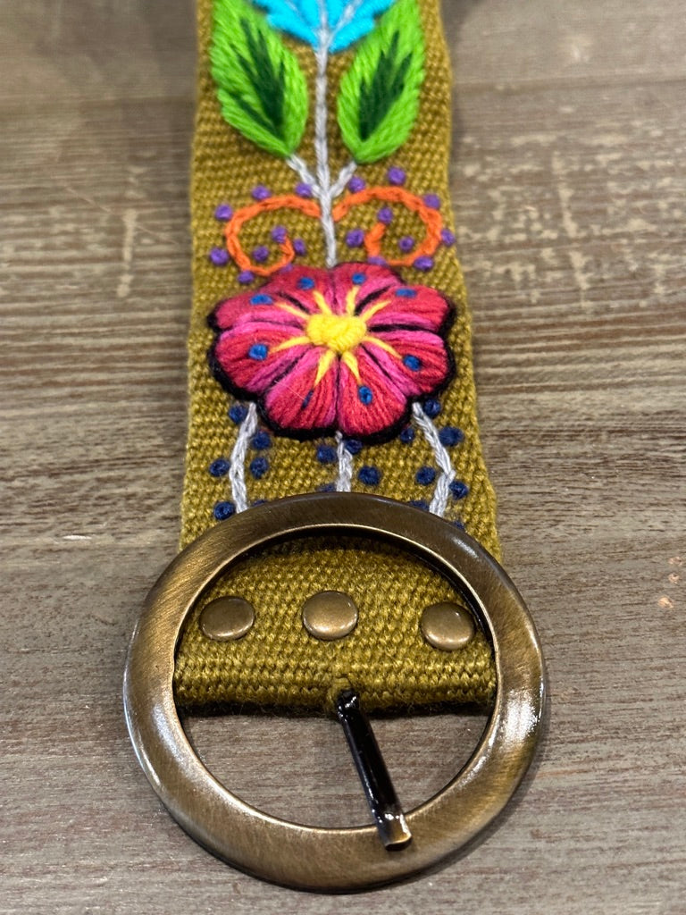 Peruvian Embroidered Belt