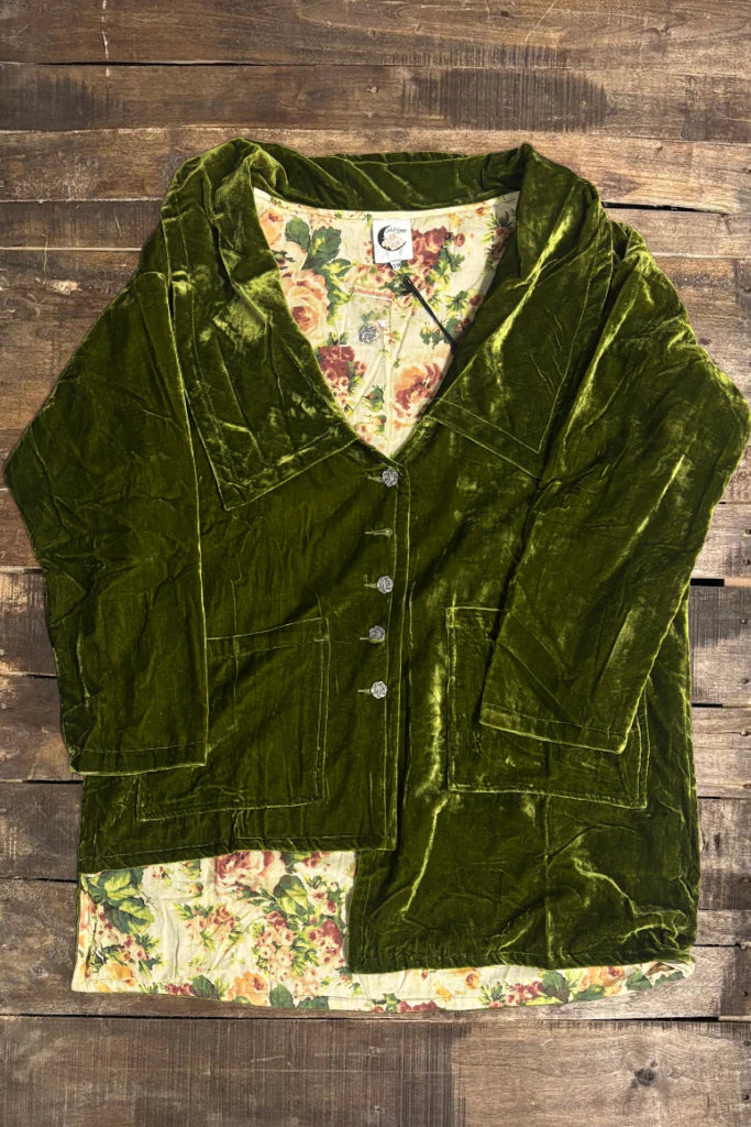 Evening Whisper Velvet Jacket