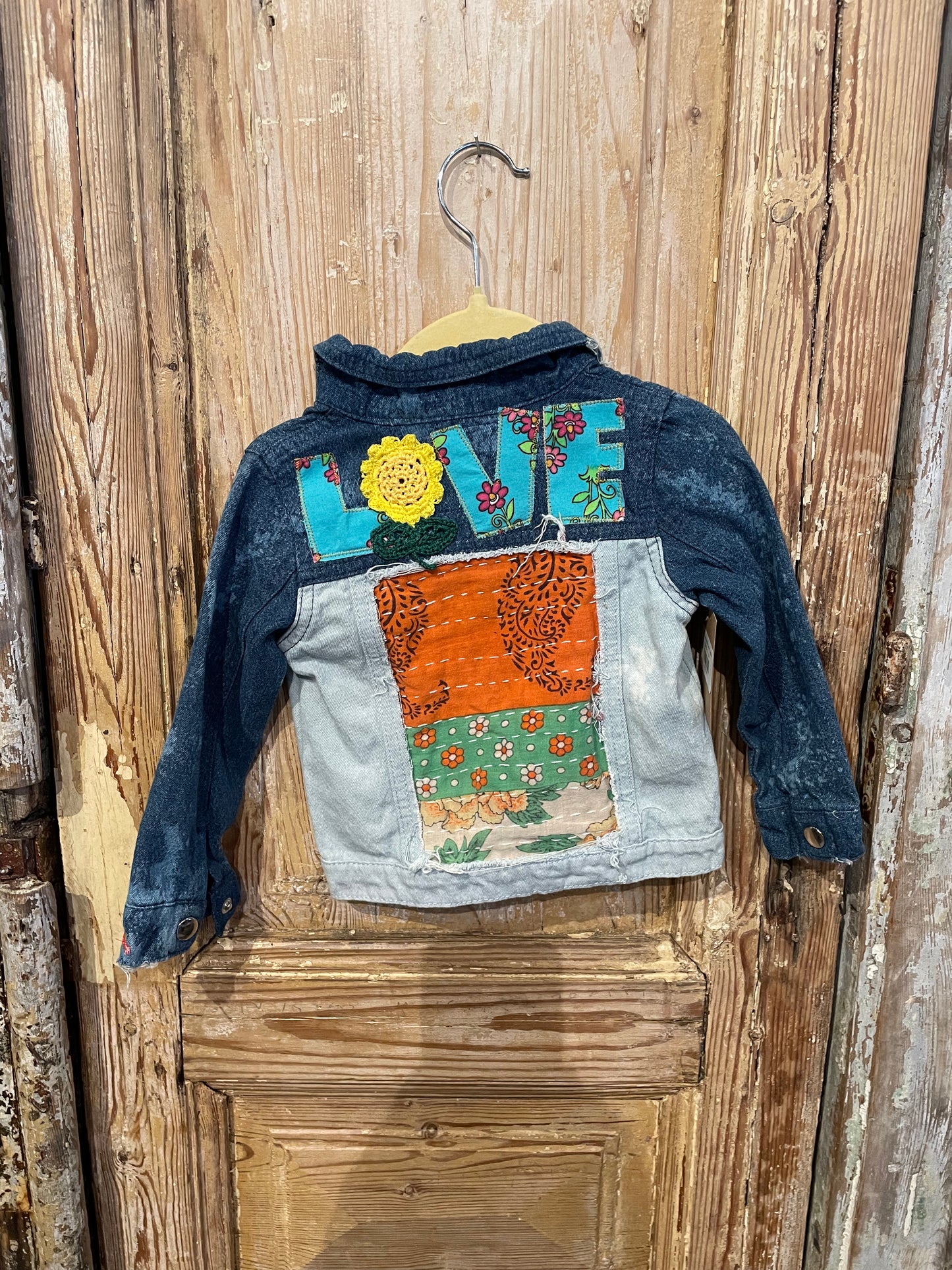 2T Love Kantha Denim Jacket