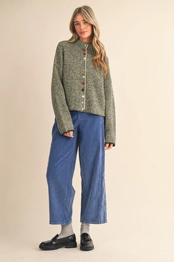 Buttons Sweater