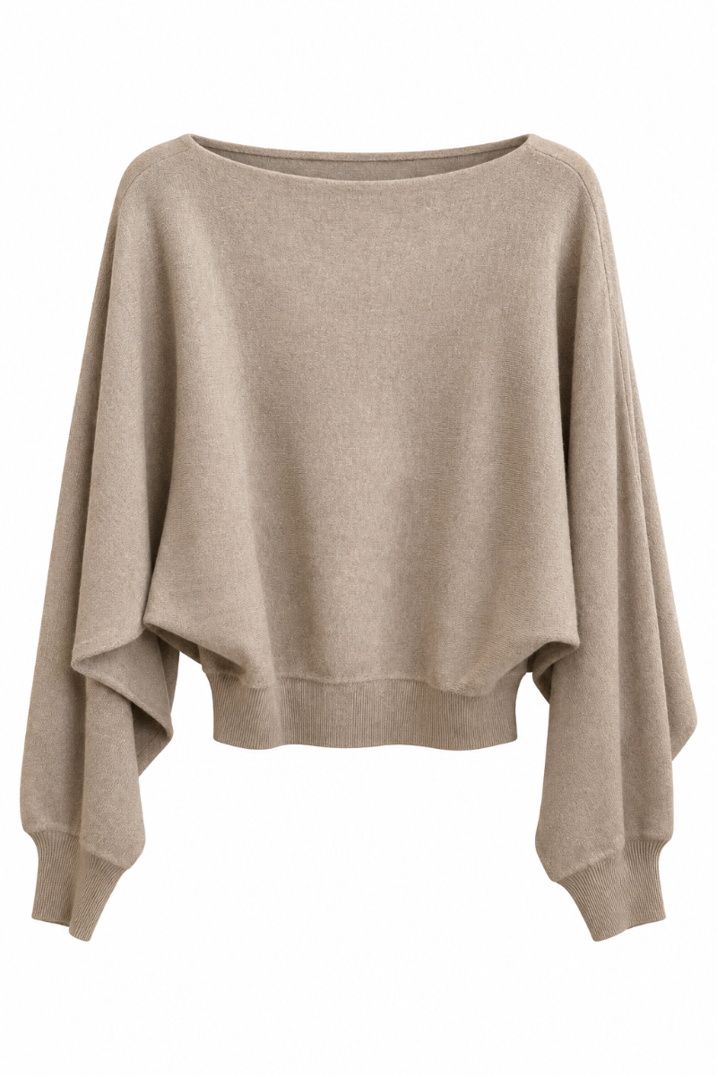 Short Lux Boatneck Sweater