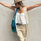 Suede Fringe Vest